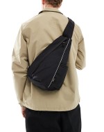 seasonal sling bag in black
