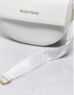 Valentino Bigs cross body saddle bag in white