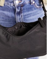 small shoulder bag in black
