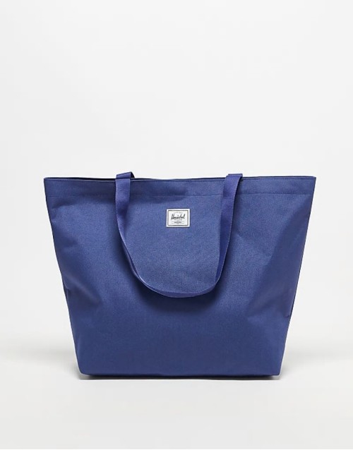 classic tote bag in blue