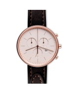 M40 chronograph watch in PVD rose gold