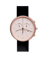 M40 chronograph watch in PVD rose gold