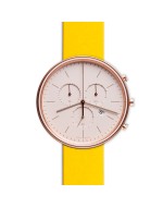 M40 chronograph watch in PVD rose gold