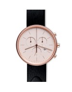 M40 chronograph watch in PVD rose gold