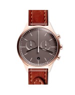 C39 chronograph watch in PVD rose gold