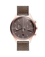 C39 chronograph watch in PVD rose gold