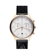 C39 chronograph watch in PVD satin gold