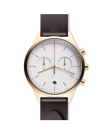 C39 chronograph watch in PVD satin gold