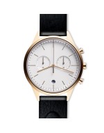 C39 chronograph watch in PVD satin gold