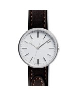M37 PreciDrive three-hand watch in brushed steel