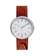 M37 PreciDrive three-hand watch in brushed steel