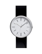 M37 PreciDrive three-hand watch in brushed steel