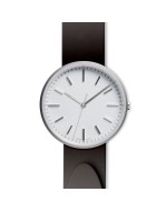 M37 PreciDrive three-hand watch in brushed steel