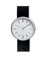 M37 PreciDrive three-hand watch in brushed steel