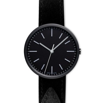 M37 PreciDrive three-hand watch in PVD black