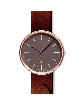 M38 date watch in PVD rose gold