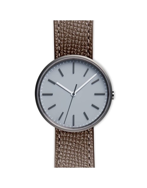 M37 PreciDrive three-hand watch in PVD grey