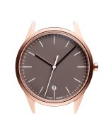 C36 date watch in PVD rose gold