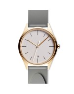 C36 date watch in PVD satin gold