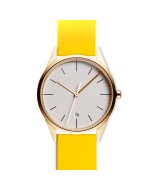 C36 date watch in PVD satin gold