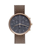 M40 chronograph watch in PVD satin gold