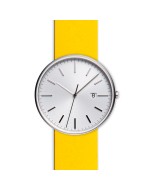 M40 PreciDrive date watch in brushed steel