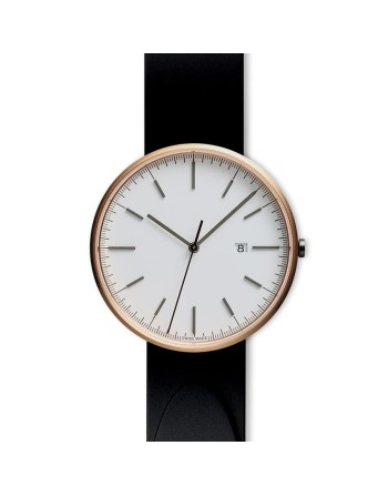 M40 PreciDrive date watch in PVD rose gold