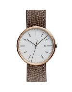 M40 PreciDrive date watch in PVD rose gold